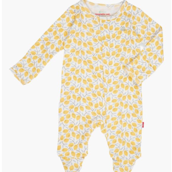 Magnetic Me Other - Easy Peasy Organic Cotton Magnetic Me Footie